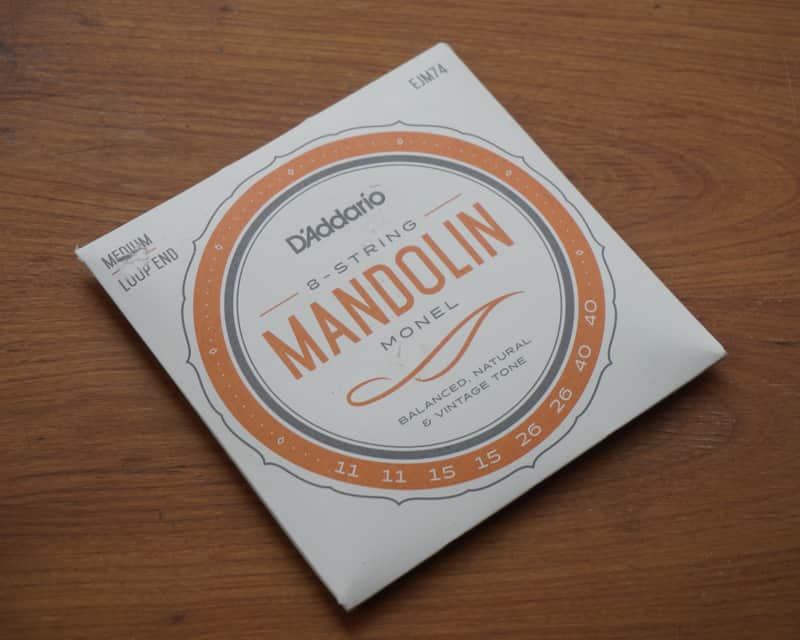 D'Addario EJM74 Monel Medium Mandolin Strings, 11-40 2018 - 2020 - Standard image 1