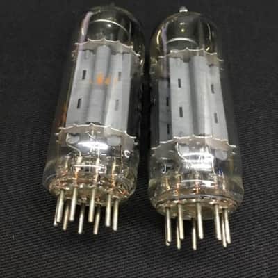 MATCHED PAIR TUNG SOL 6CG7 6FQ7 Vintage Audio VACUUM TUBES Tested 10.9392 image 2