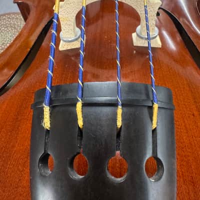 Encore. 3/4 Upright Double Bass.(2011)(Spruce/Flamed Maple)(Carry Bag) image 13
