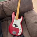 Squier 40th Anniversary Vintage Edition Precision Bass 2022 - Present Satin Dakota Red