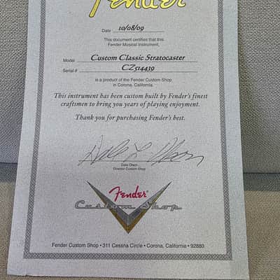 Fender Custom Shop Custom Classic Stratocaster image 11