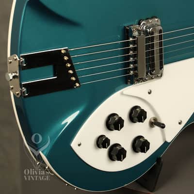 1996 Rickenbacker 360V64 Turquoise image 12