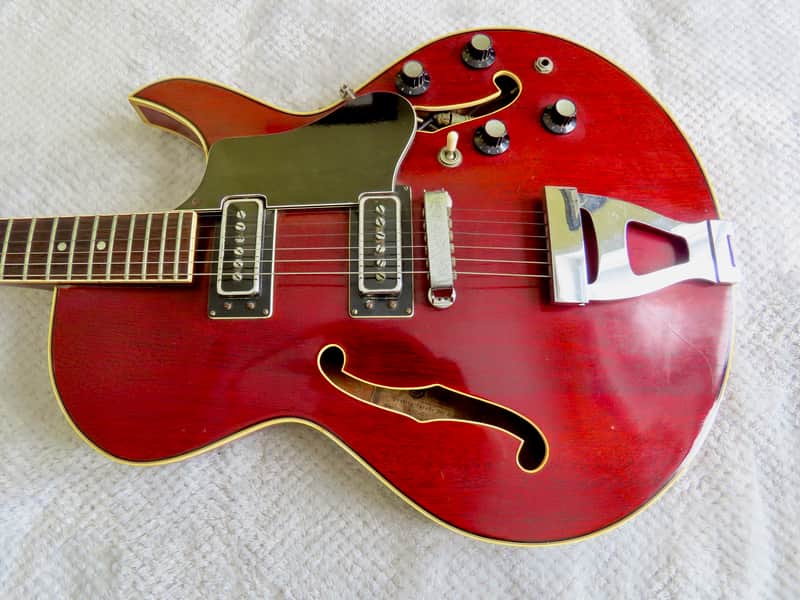 Ultra-Rare 1967 Standel 430-C Hollowbody – Sam Koontz / Harptone – Factory Gold Hardware (Serial 1004G) image 1
