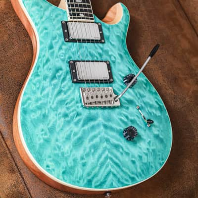PRS SE Custom 24 Quilt | Turqoise image 3