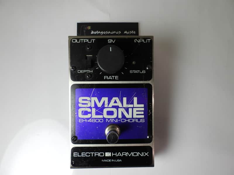 1983 Electro Harmonix Small Clone Mini Chorus Effects Pedal EH4600 MN3007 IC image 1