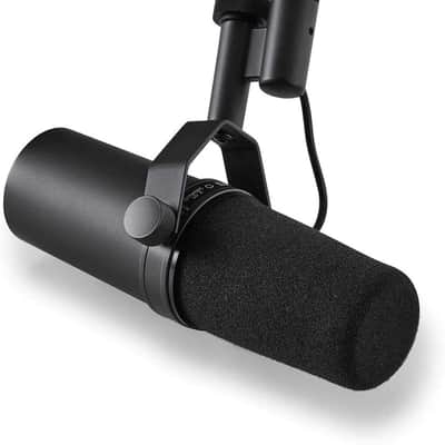 Shure SM7B Vocal Microphone with Cloud Microphones Cloudlifter CL-1 Mic Activator and Extra 10' XLR Cable Bundle image 6