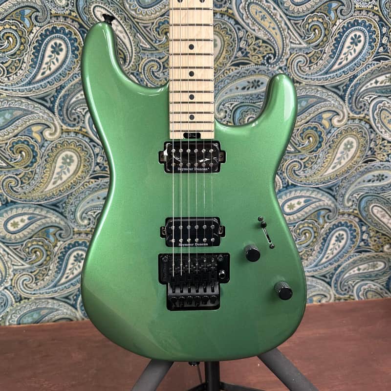 Charvel Pro-Mod San Dimas Style 1 HH FR MPL Pelham Green image 1