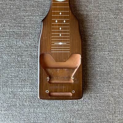 Supro Lap Steel 1940s Husk w/ Orig Geib Case image 2