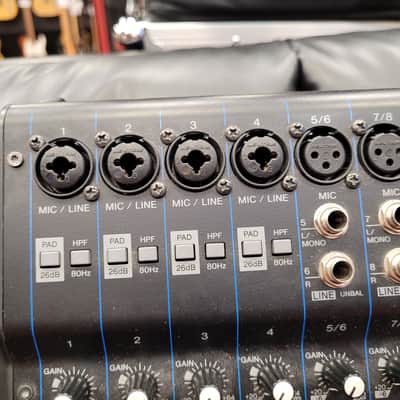 Yamaha MG12XU 12-Channel Analog Mixer 2016 - Present - Black image 4