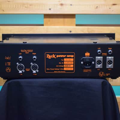 Zeck A202 Stereo Power Amp, Made in West Germany—A classic in very good condition image 2