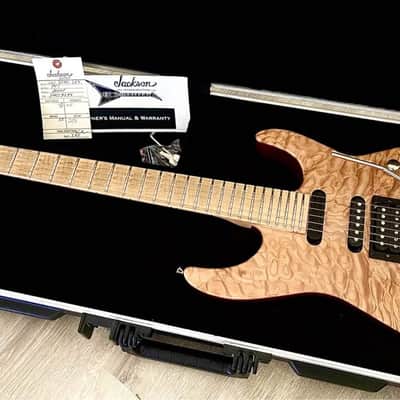 Jackson PC1 Phil Collen Jackson PC1 Phil Collen Signature Series USA 2011 - Au Natural Quilt Top image 1
