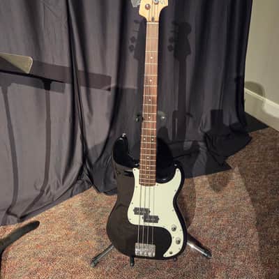Fender Squire P-Bass 2010ish - Black image 1