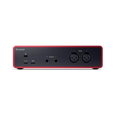 Focusrite SCARLETT 2i2 2-In 2-Out Audio Interface - 4th Gen image 3