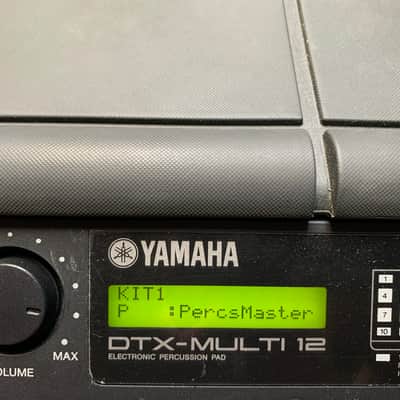 Yamaha DTX-Multi 12 Electronic Percussion Pad 2009 - Present - Black image 3
