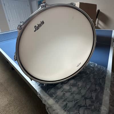 Ludwig NEW 5x14 Wood Gold Sparkle Snare Drum image 7