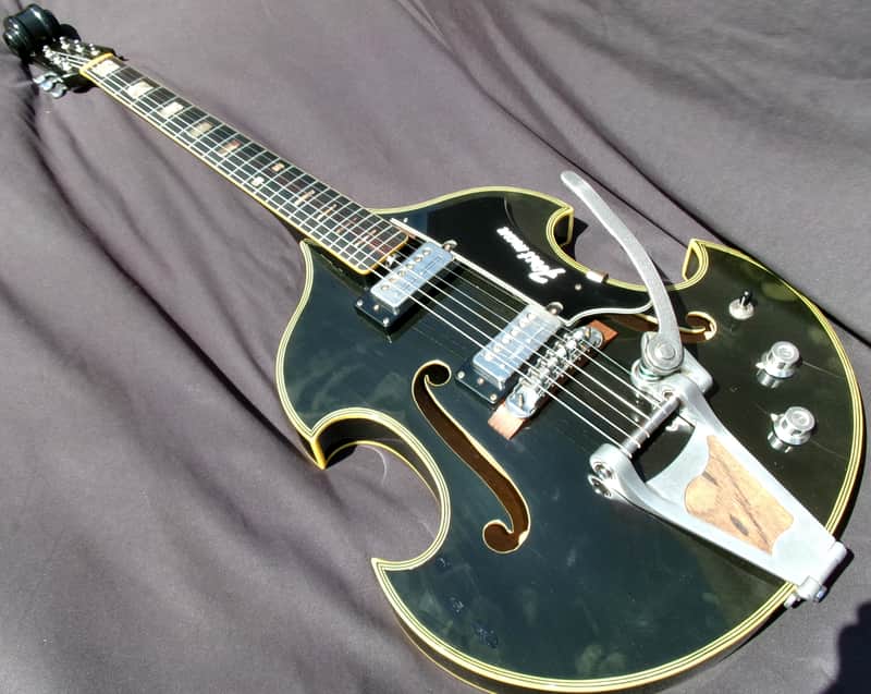 late '60 Firstman Liverpool 67 Special - Blue Comets Japan Vintage Guitar+Gig Bag image 1