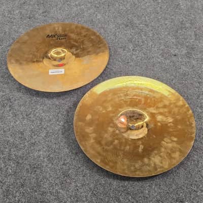 Used Sabian AAX Stage Hi Hats Cymbals 14" - Very Good image 4