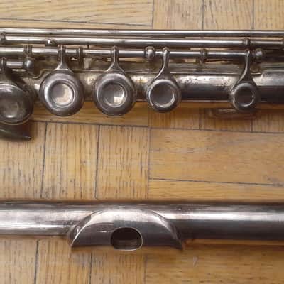 Otto Monnig ORTHOTON Professional Silver C Flute Offset-G High G/A Trill Split-E Moennig Handmade in Leipzig Germany image 7
