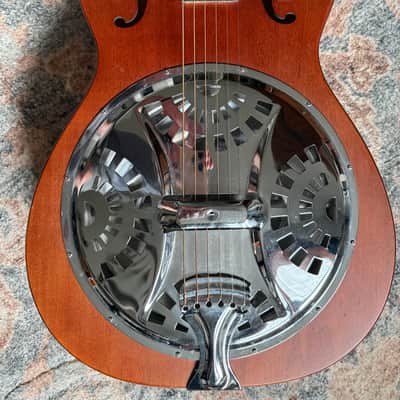 Epiphone Dobro Hound Dog Squareneck 2009 - Present - Vintage Brown image 3