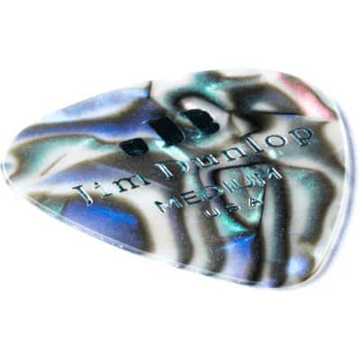 DUNLOP 483R14MD Genuine Celluloid - 72MED CELL MEDIUM ABALONE image 3
