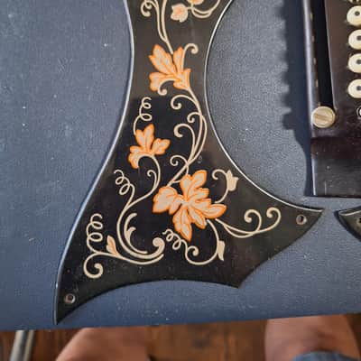 Vintage Kay G-440 Original Engraved Pickguard Set & Tailpiece – 1960s image 2