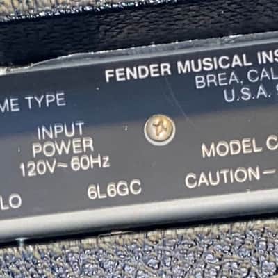 Fender Champ 12 1987 - 1992 - Black face 12-watt image 7