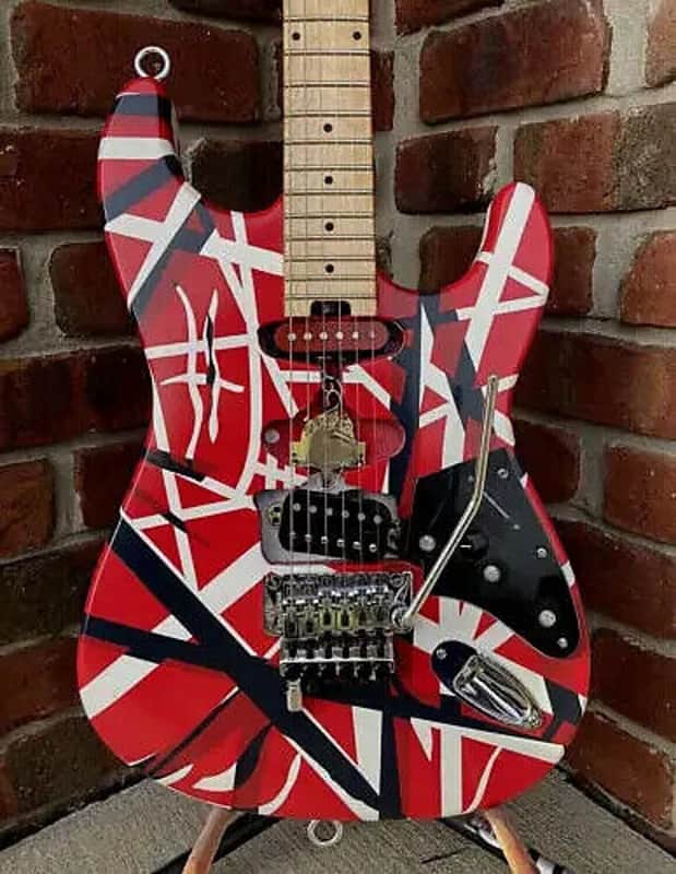 FRANKENSTRAT w/EVH WOLFGANG STANDARD NECK & SWAMP ASH FLOYD ROSE BODY =VAN HALEN= EVH 5150 image 1