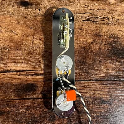 Good Land Pickups Loaded Tele Control Plate - Chrome image 6
