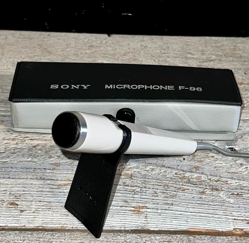Sony Sony F-96 Dynamic Microphone 1960's - Beige image 1