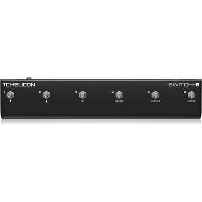 TC Helicon Switch-6 - 6-Button Footswitch image 1