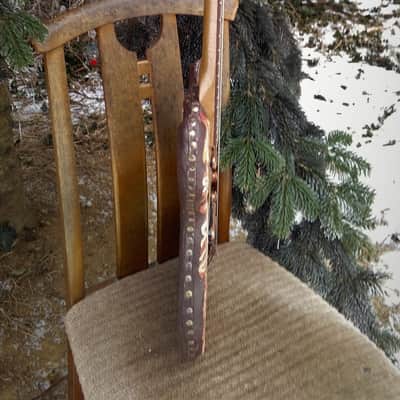 Klira Triumphator 1960 vintage German guitar Framus Hofner Hopf leather cover image 8