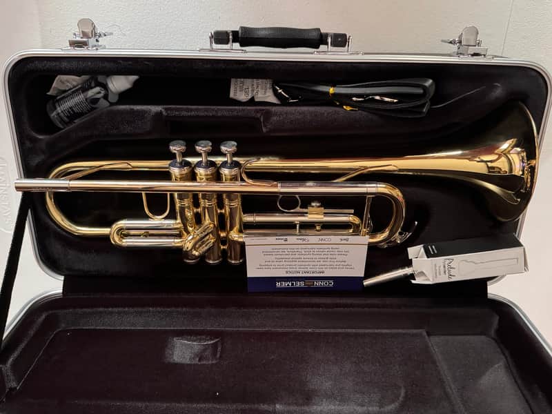 King KTR201 Student Bb Trumpet - Clear Lacquer OPEN BOX image 1