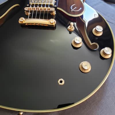 Epiphone Sheraton II Pro [All Black /ES-335] | Serial No. 21051527187 image 11