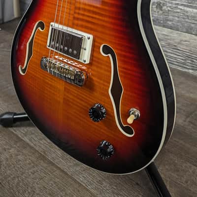 PRS SE Hollowbody II - Tri-Color Sunburst image 3