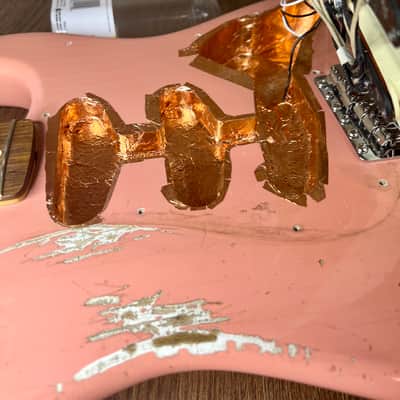 Fender Stratocaster Shell Pink Relic MJT image 8