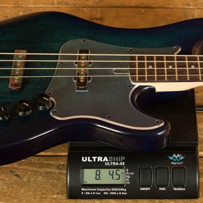Cort GB-Fusion 4 Bass - Rosewood - Blue Burst image 8