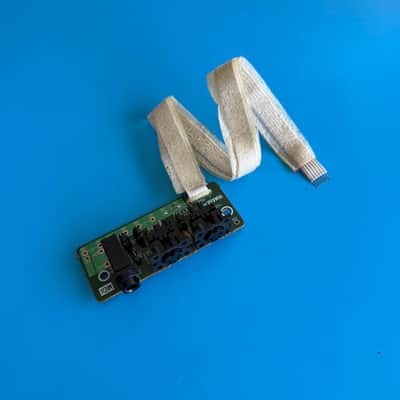 YAMAHA PSR-260 Keyboard Part: Sustain & Midi Jack Input Circuit Board [XY389]