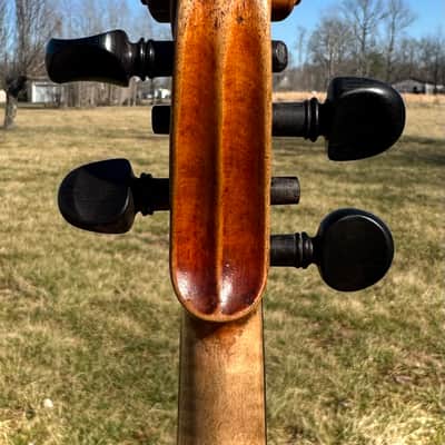 Old Grafted Montagnana Label Violin attributed to Nicholas Vasich 4/4 image 24