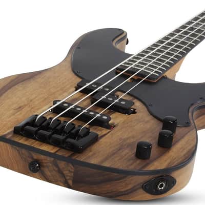 Schecter Model-T 4 Exotic Black Limba - Natural Satin (2832) image 8
