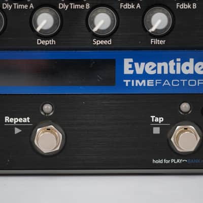 Eventide Time Factor Twin Delay Pedal w/ Mogami Gold Cable #58812 image 6