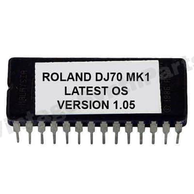 Roland DJ-70 MK1 Version 1.05 firmware Latest OS update upgrade EPROM ROM DJ70
