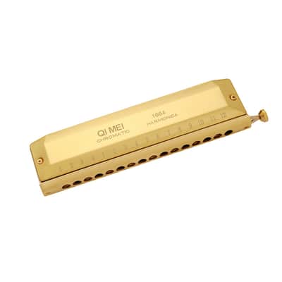Chromatic Harmonica C Key 16 Hole 64 Tone Harp Harmonica French Harp Mouth Organ image 5