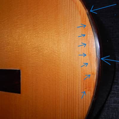 BARGAIN - TETSUO KUROSAWA "ESPECIAL" 2007 - YAMAHA GC82C CLASS CLASSICAL CONCERT GUITAR - CEDAR/HONDURAN ROSEWOOD image 11