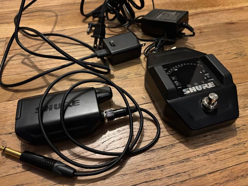 Shure GLXD16+ Wireless Guitar Pedal System 2023 - Present - Black