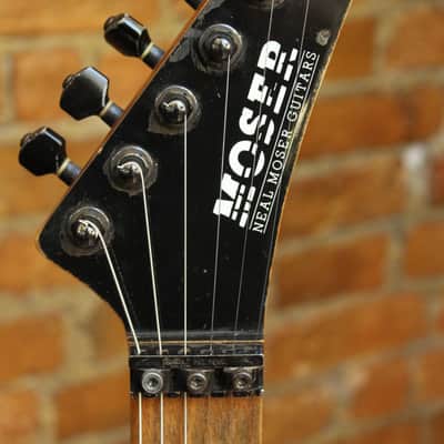 Neal Moser Guitars Custom c. 1989 - Python Airbrush image 5