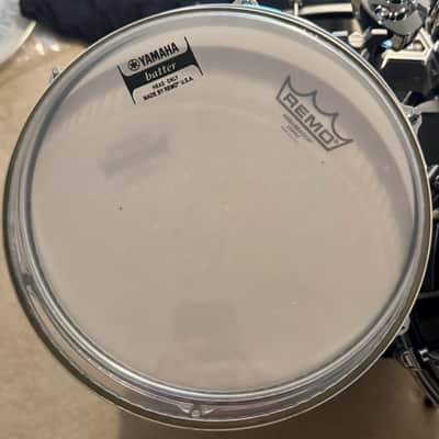Yamaha PHX 5pc Shell Pack - Solid Black Lacquer 10/12/14/16/22 image 10