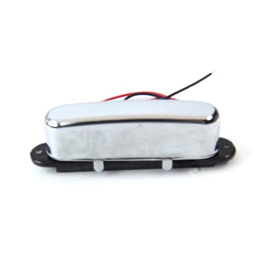 Replacement Tele Style Single Coil Neck pickup ,Chrome image 3