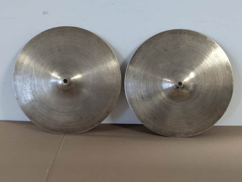Immagine Zildjian 14" Avedis Canadian hihats 1970s - Natural - 1