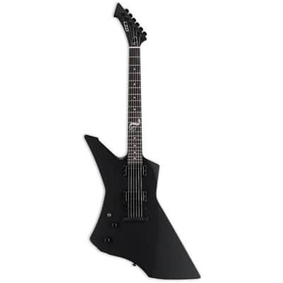 ESP LTD James Hetfield Signature Snakebyte Left-Handed Guitar w/ EMG JH Set Pickups & Hardshell Case - Black Satin image 2