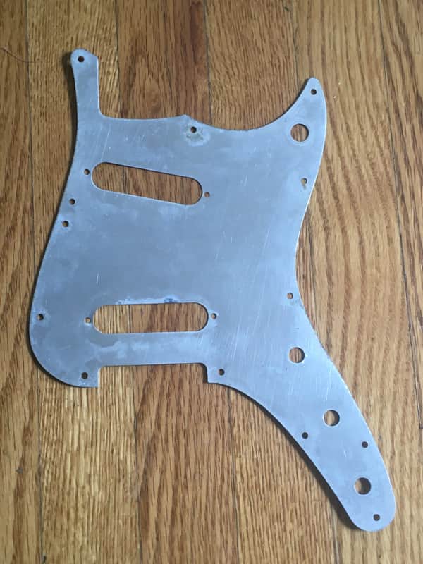 Vintage 1959 Pre-CBS Fender Musicmaster Pickguard Metal Shield Duo Sonic Rare image 1